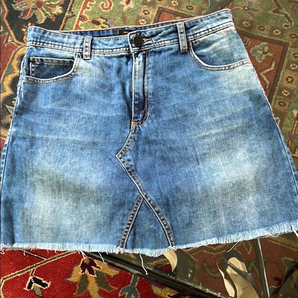 Denim Blue Women's Skirt